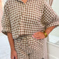 Checkmate Gingham Short Set