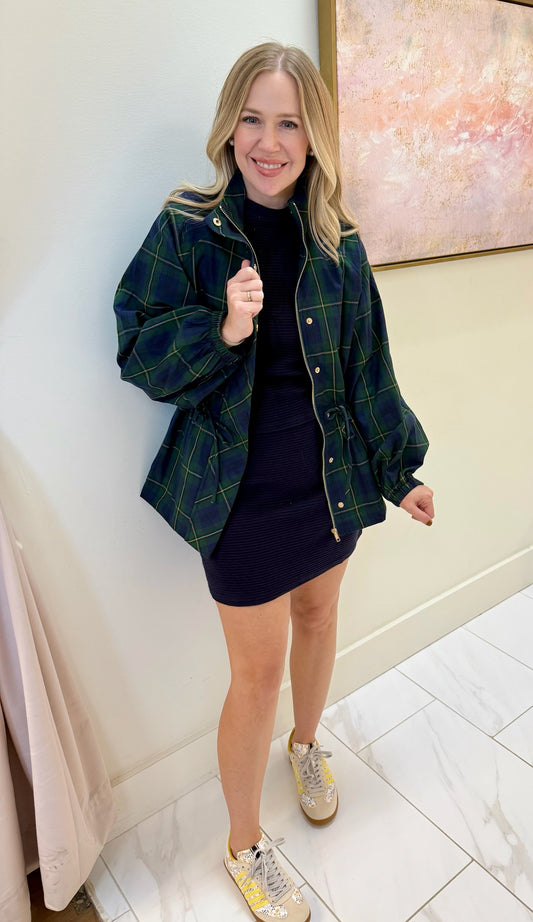 Pine Fall Plaid Jacket