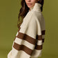 Lottie Stripe Rugby Pullover