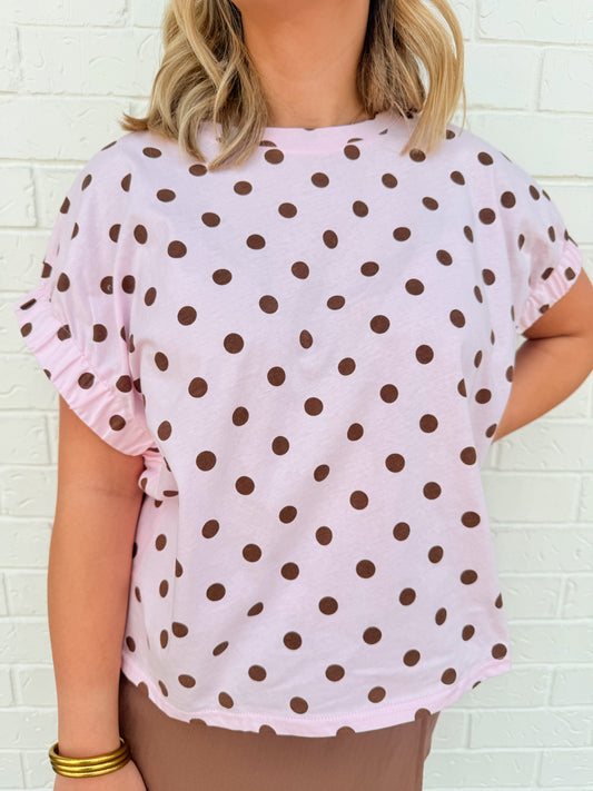 Rylee Polka Dot Top