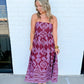 Rosy Heirloom Midi Dress