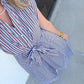 Coastal Strip Maxi Dress