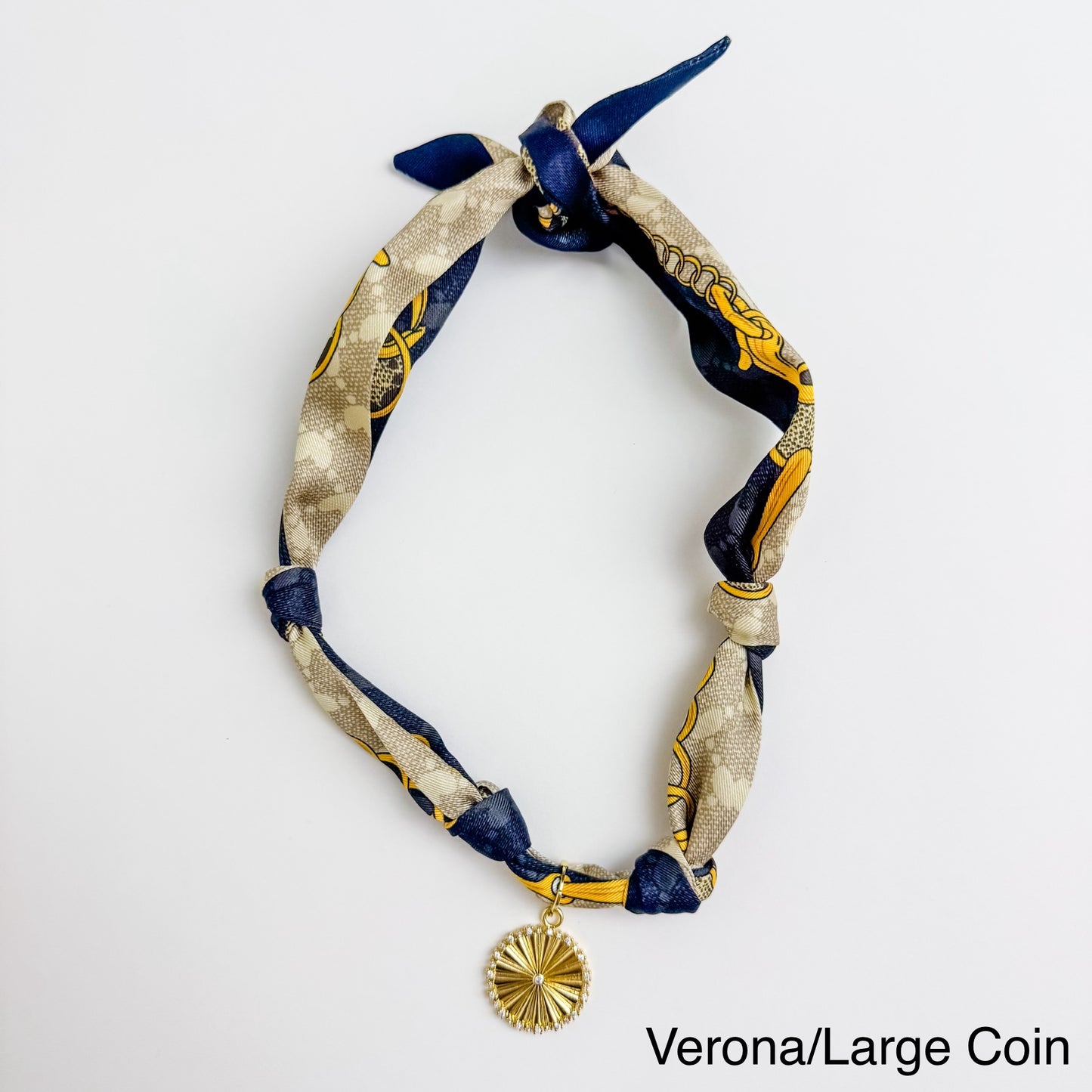 Knotted Scarf Necklace