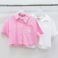 Day Time Crop Button Up