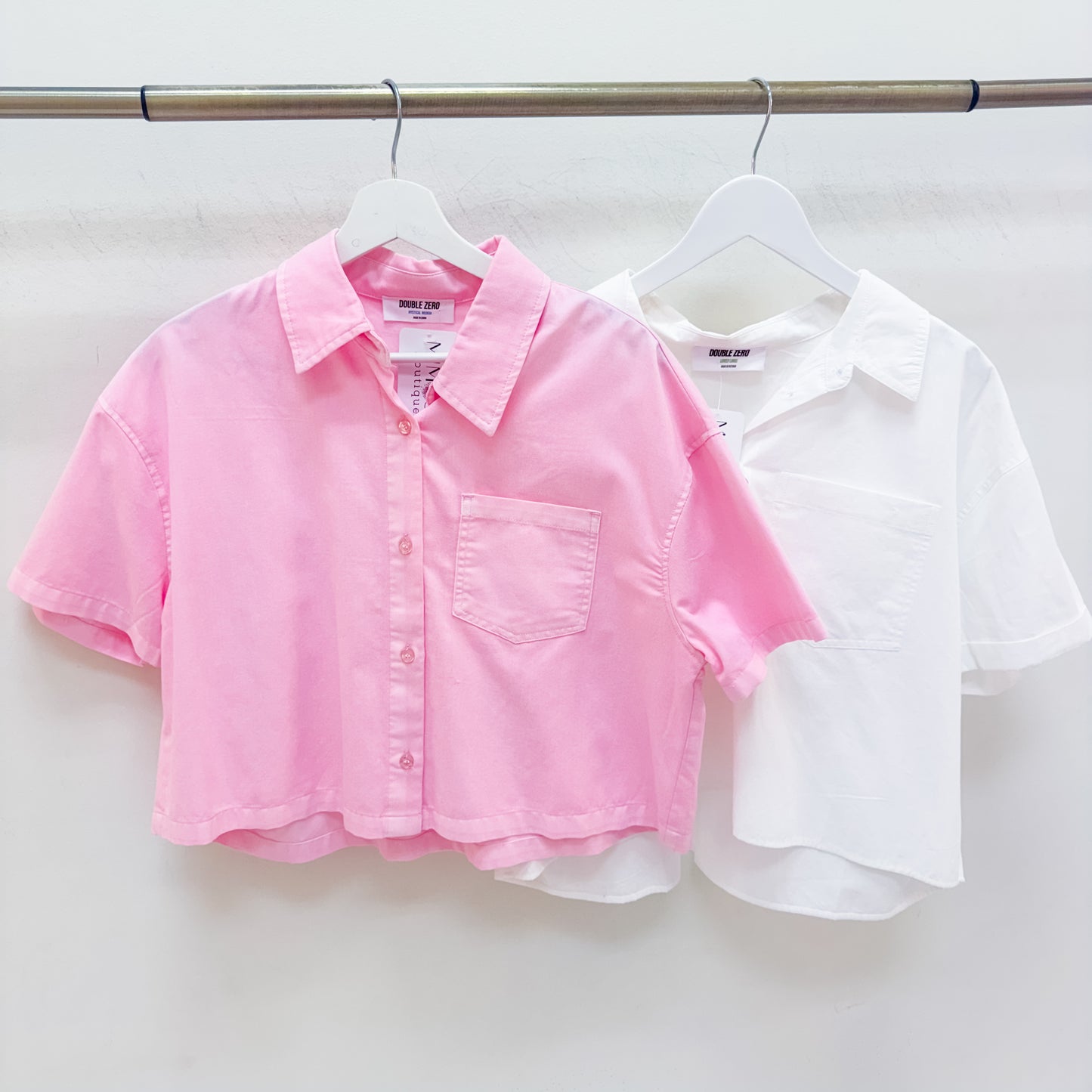 Day Time Crop Button Up