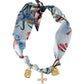 Tristan Multi Charm Scarf Necklace