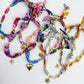 Gold Spacer Scarf Necklace