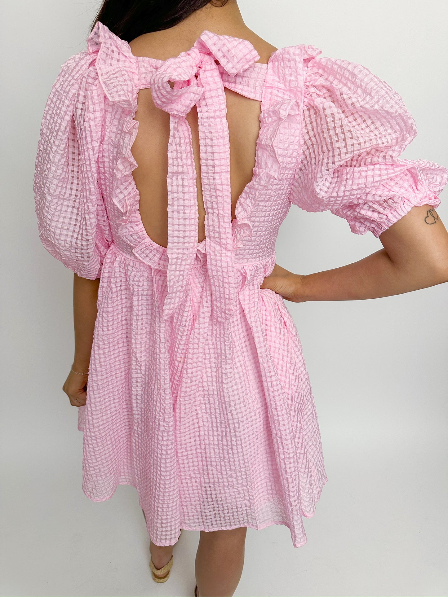 Marion Ruffled Mini Dress