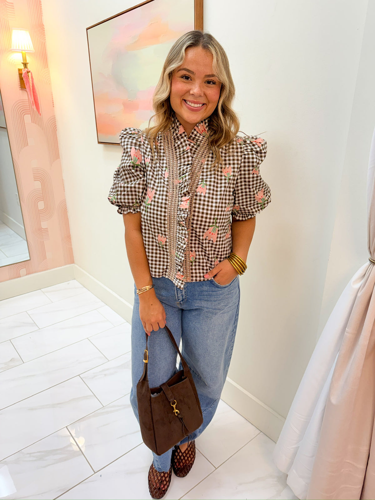Tahlula Poppy Poplin Top