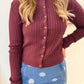 Cozy Days Cable Cardigan