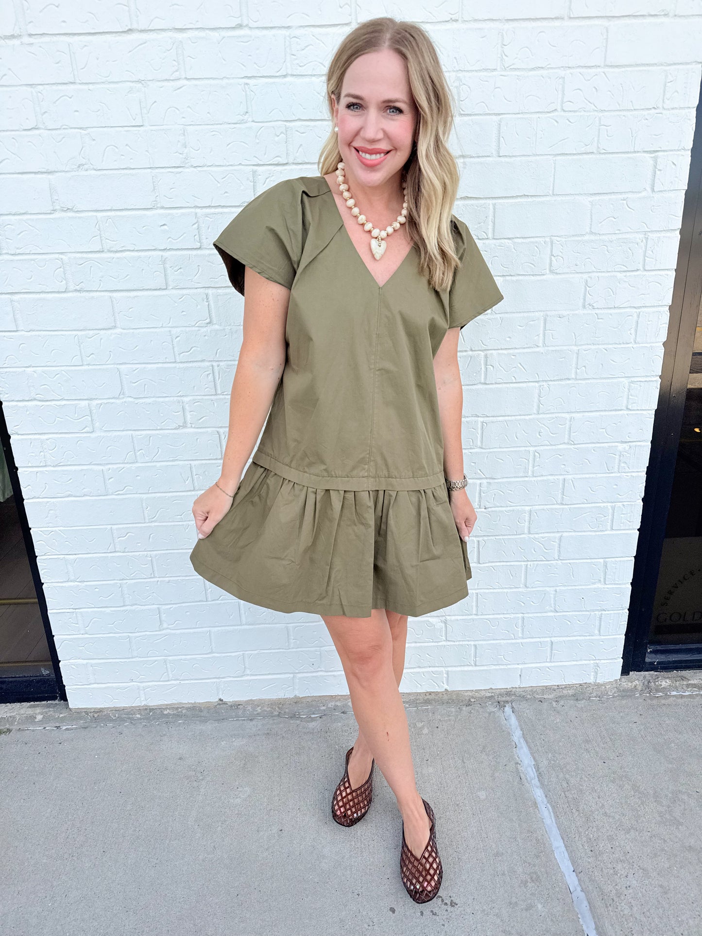 Olive Mini Dress
