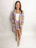 Brisk Plaid Coat