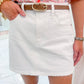 Malibu Mini Skirt Swan Vintage