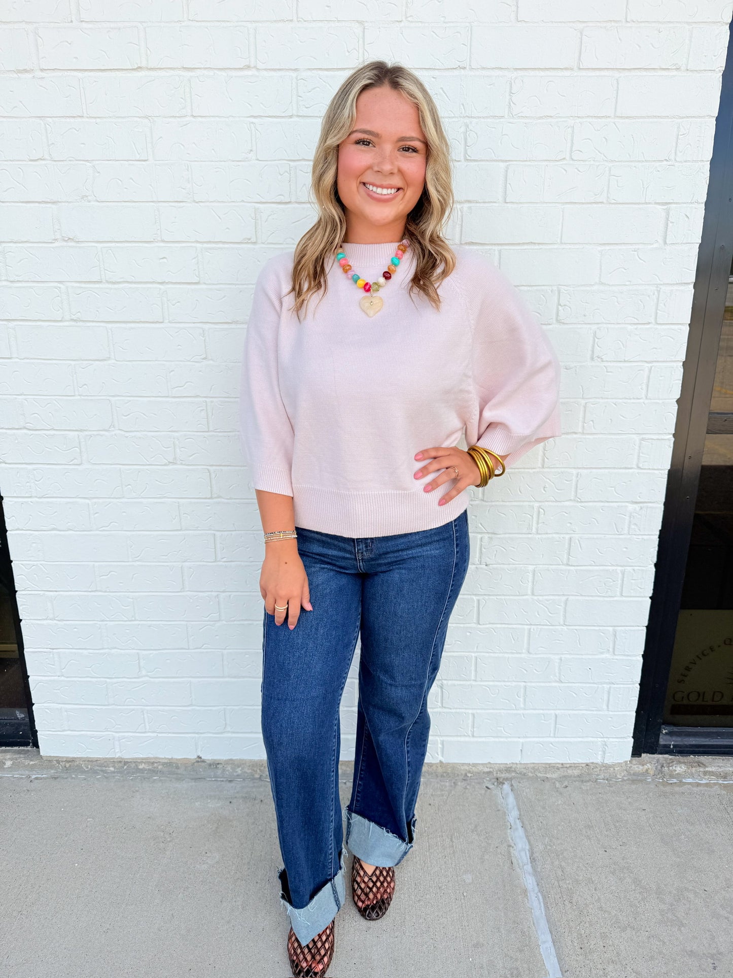 Forever Fall Reglan Crew Neck Sweater