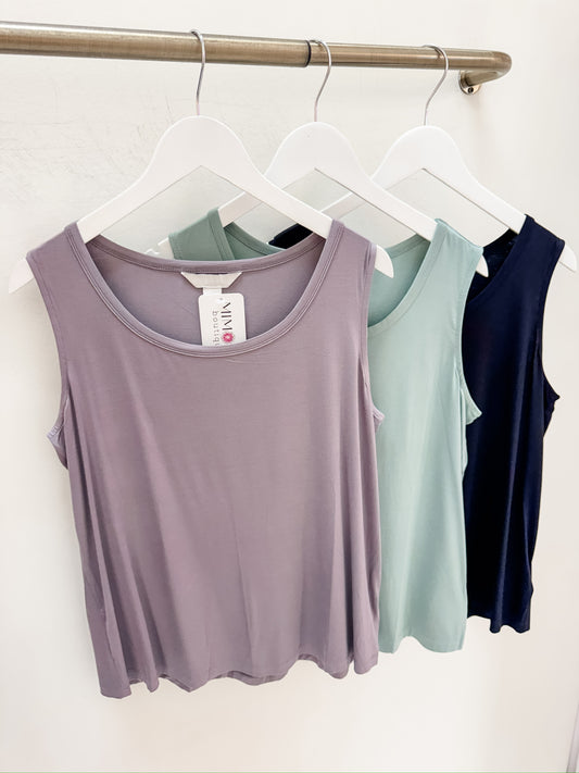 Scoop Neck Modal Tank