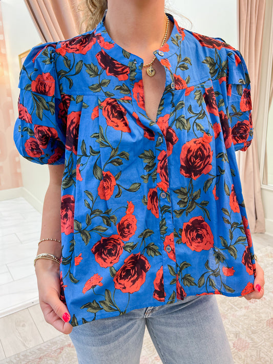 Michelle Floral Blouse