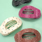 Jumbo Lay Flat Oval Hair Clip