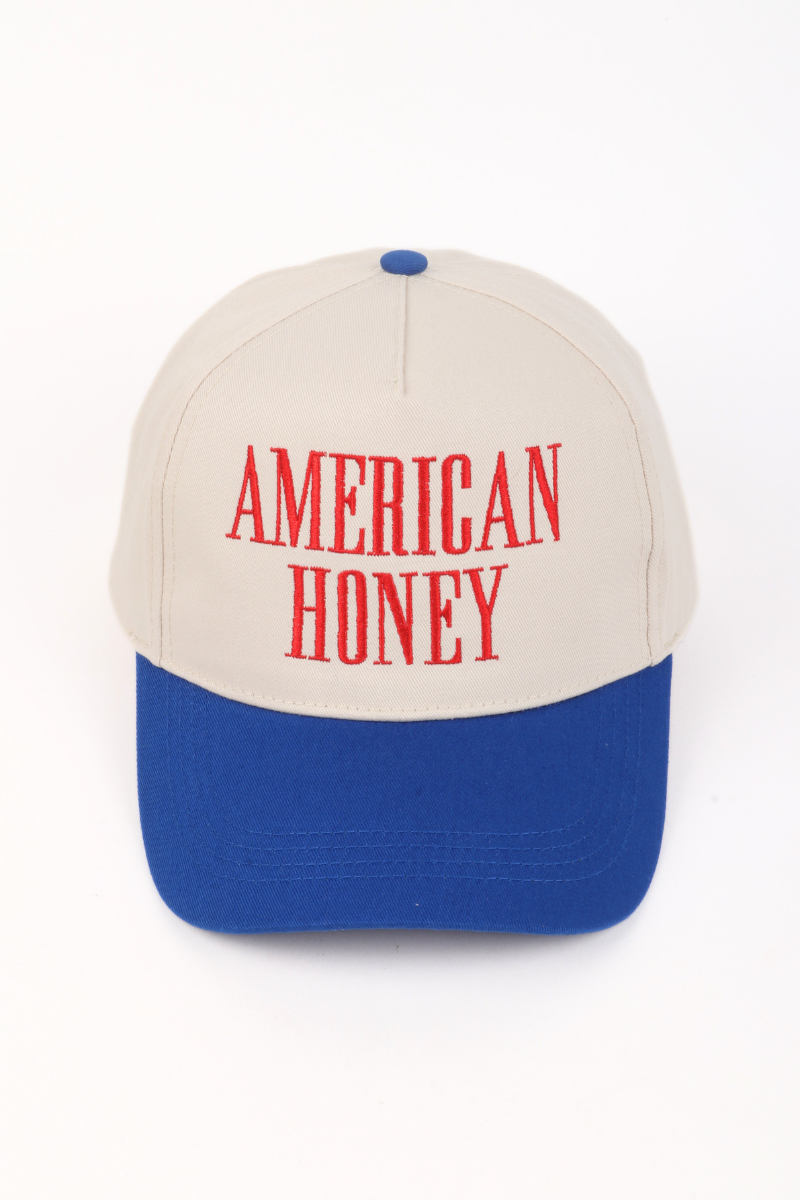 American Honey Embroidered Cap