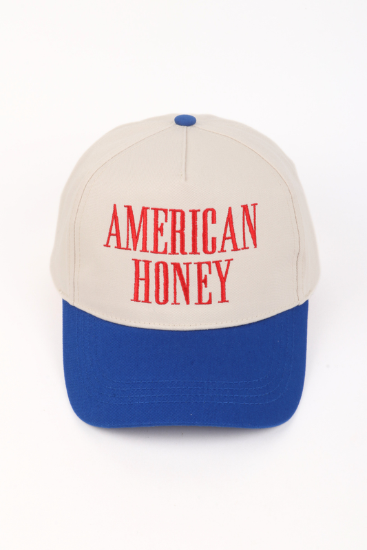 American Honey Embroidered Cap