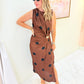 The Espresso Dot Dress
