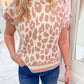 Lexie Leopard Knit Sweater Top