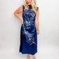 Nightscape Floral Midi Dress