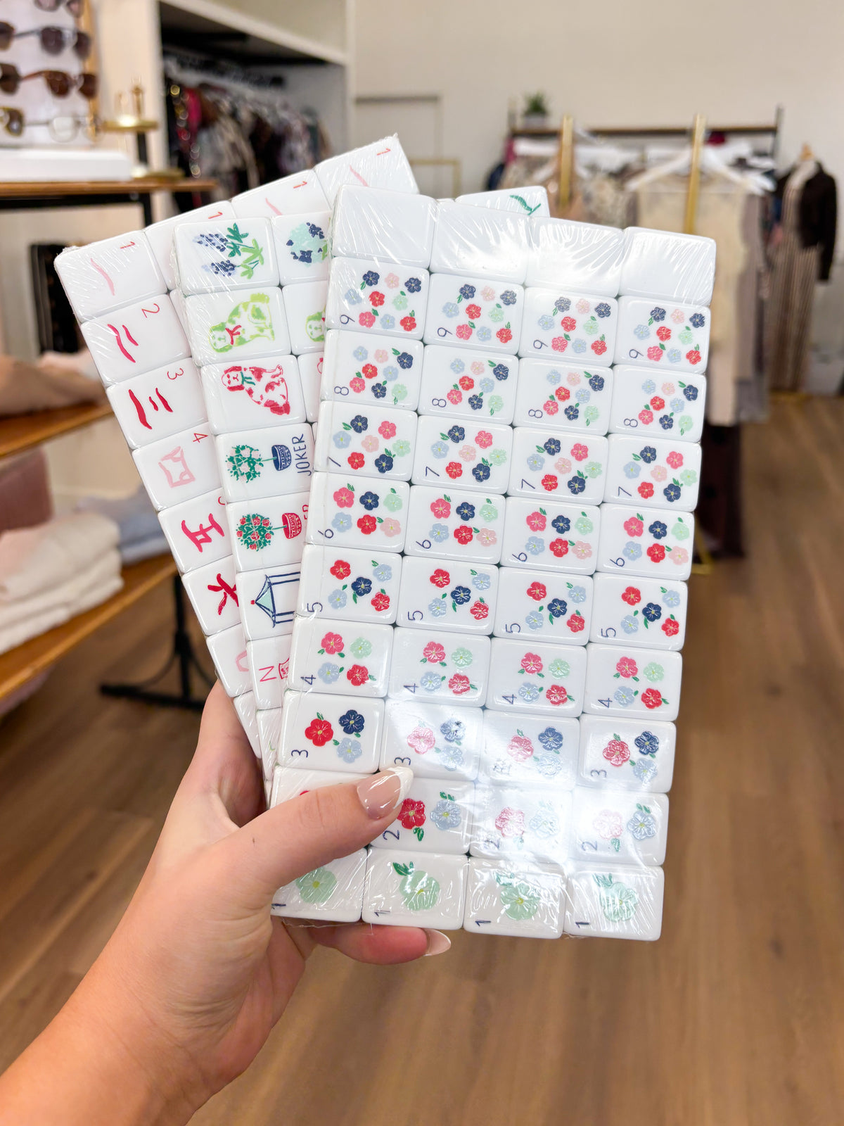 Red Puppy Tile Set