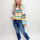 Fall In Line Striped Sweater