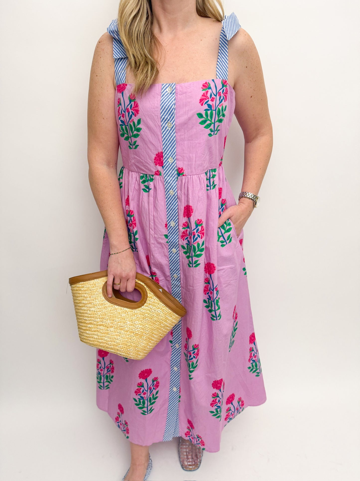 Yasmin Floral Midi Dress