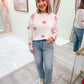 Fuzzy Heart Sweater