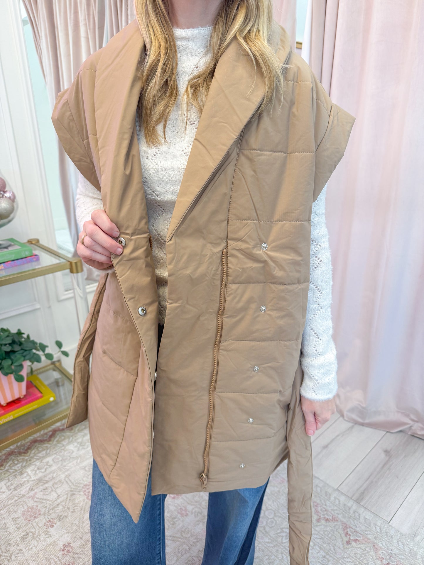 Uptown Padded Wrap Vest