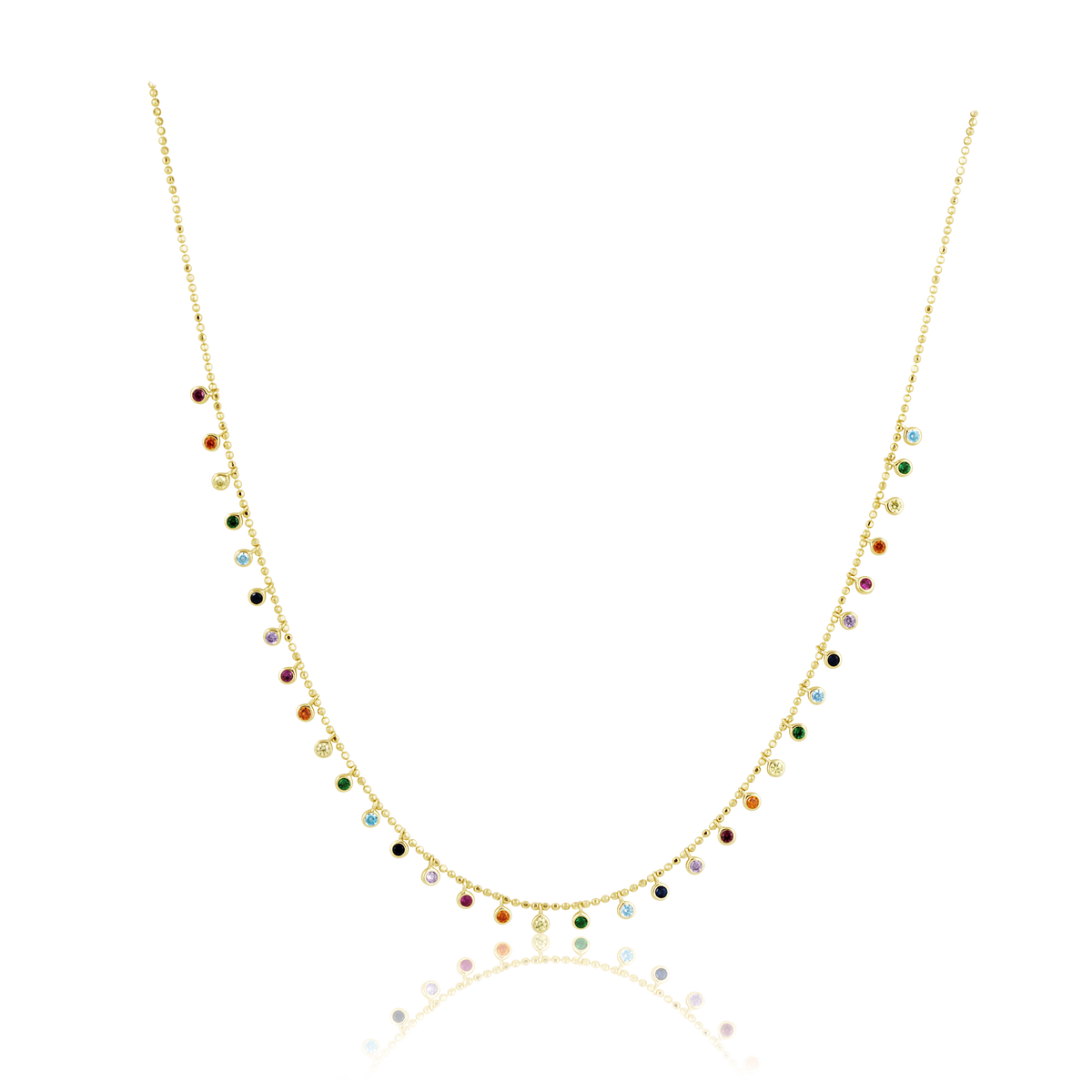 SJD Valerie Rainbow Necklace