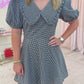 Georgie Gingham Collared Mini Dress