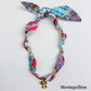 Gold Spacer Scarf Necklace