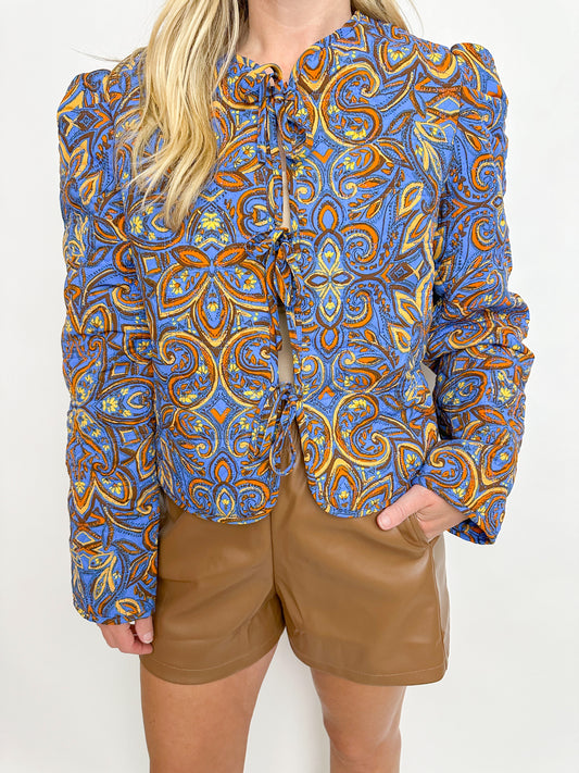 Montana Paisley Quilted Jacket