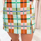 Mode Muse Plaid Skort