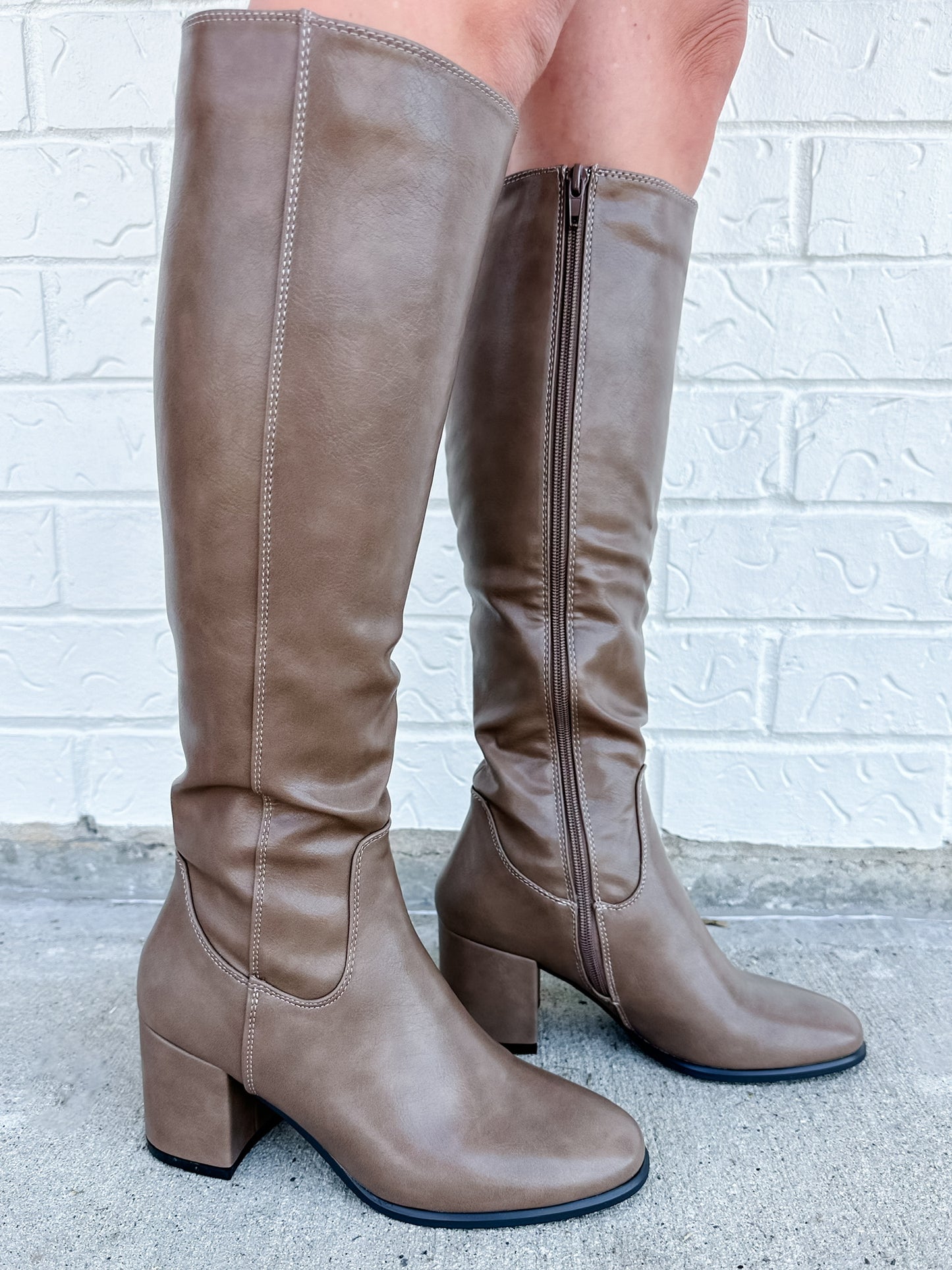 Heartbeat Crinkle Tall Boot