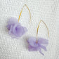 Acrylic Floating Petals Earring