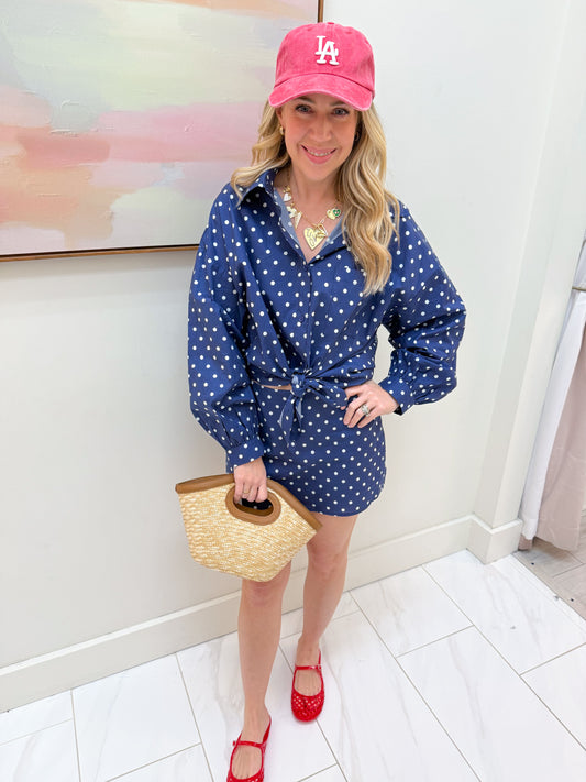 Chic Spot Mini Skort