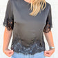 Black Lace Blouse