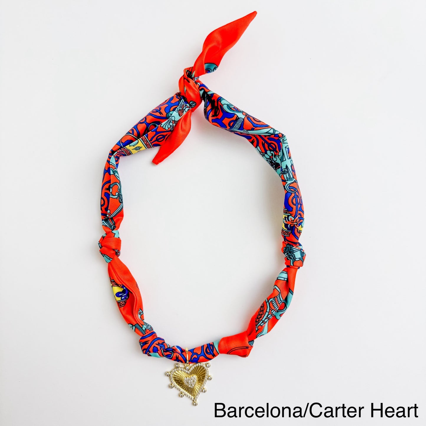 Knotted Scarf Necklace