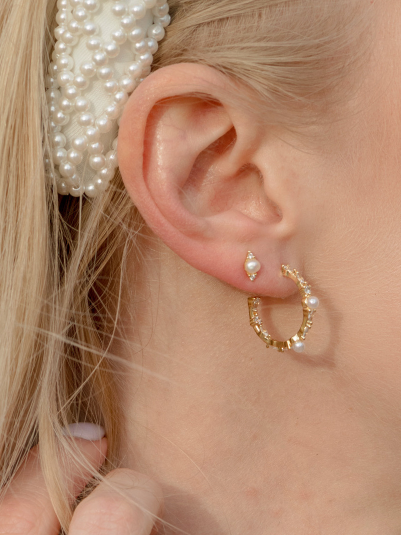 Lollita Pearl Hoop
