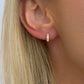 FB Baguette Huggie Hoops