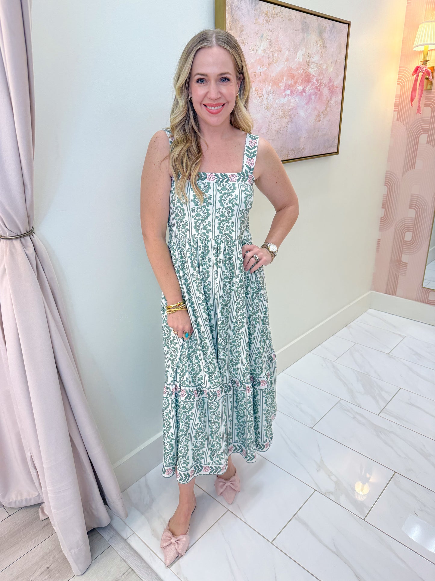The Kendall Dress Ivy Twist Multi