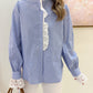 Eloise Lace Collar Top