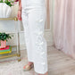 Bow & Go Crop Wide Leg Jean