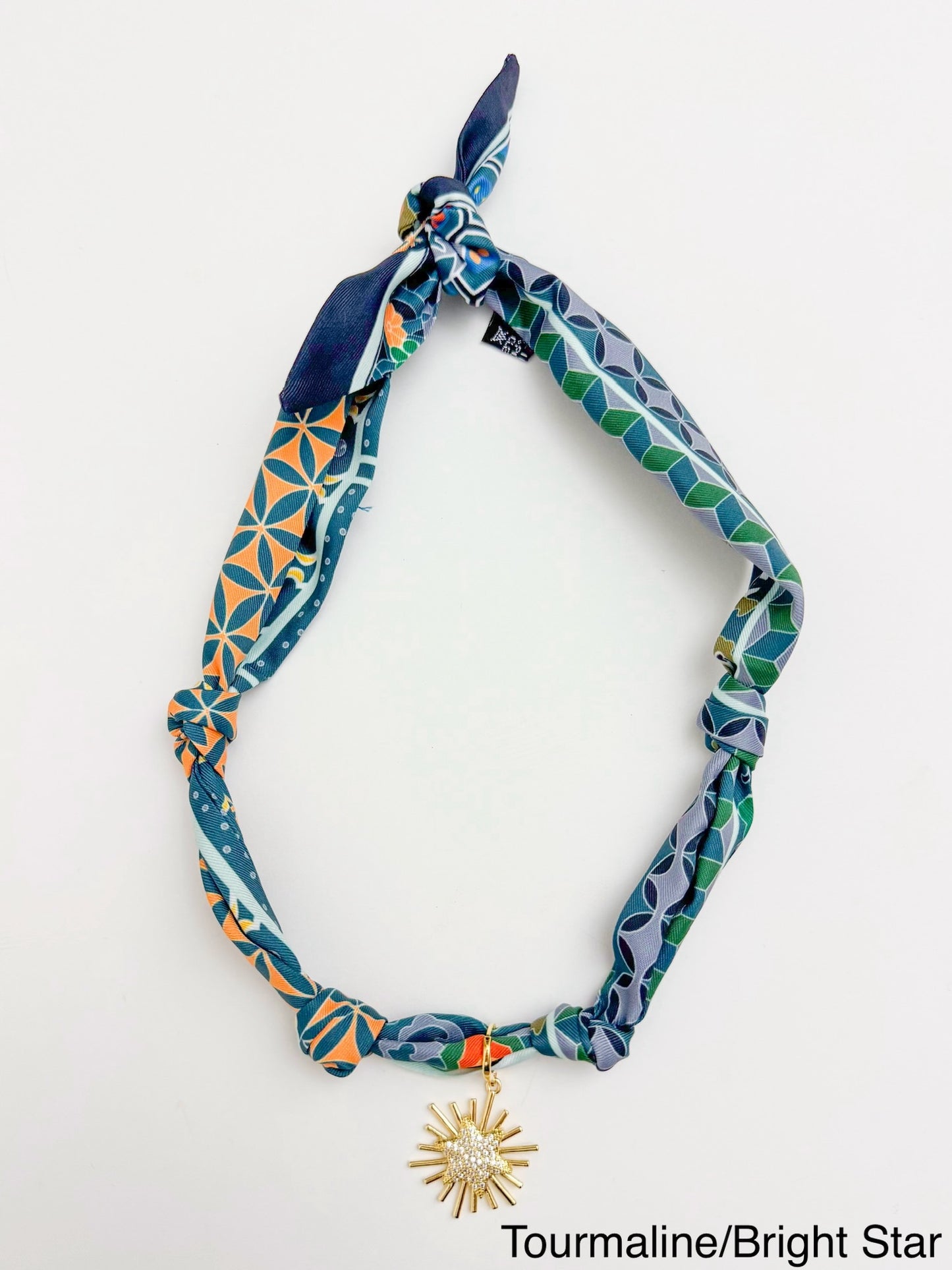 New Knotted Scarf Necklace