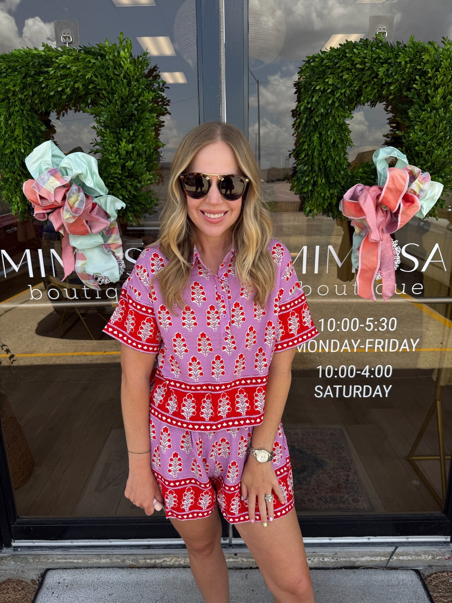 Faith Floral Blouse