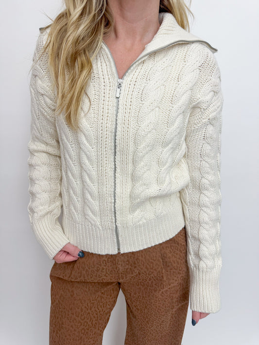 ZS Hemingway Cable Cardigan