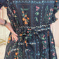 Fleur Noir Mini Dress